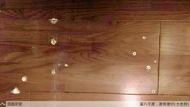 木地板的損壞種類及修復方式
