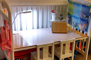 【簡單動手DIY】嬰兒床變書桌比你想的更簡單