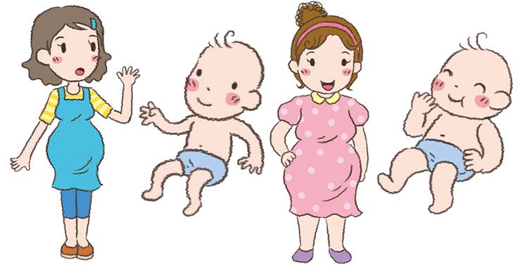 A~D四大體型孕婦與寶貝，這樣吃最均衡