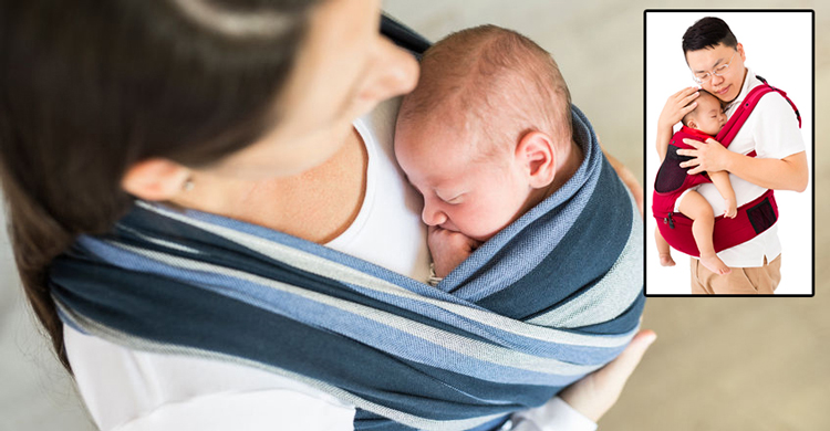 嬰幼兒揹巾選購指南及使用注意事項