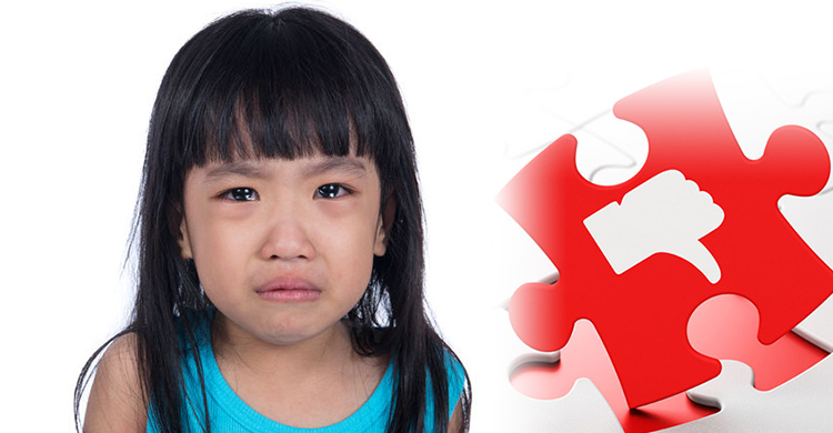 孩子總是為了別人的失敗而哭泣