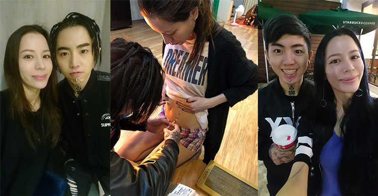 貼肚皮挨針照，謝和弦妻自爆「胚胎著床失敗沒有了」