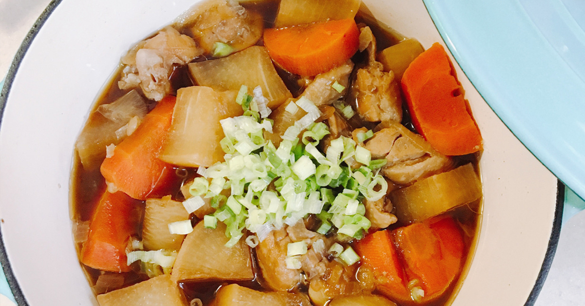 食譜,蘿蔔燉肉,下飯菜,紅蘿蔔