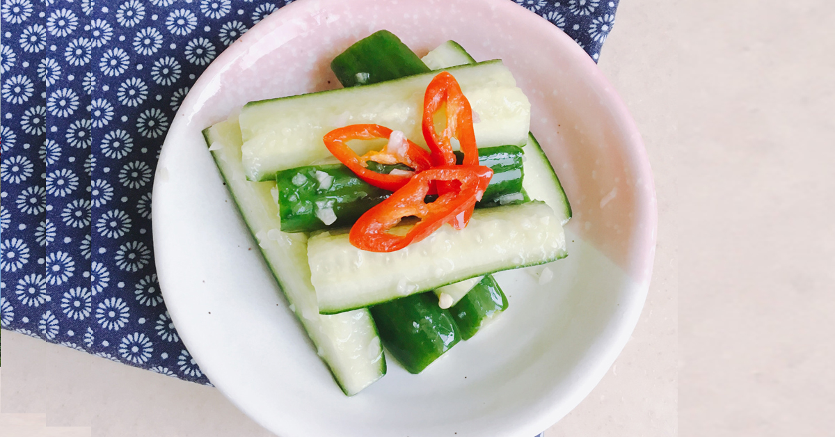 食譜,涼拌菜,涼拌檸檬小黃瓜,開胃菜
