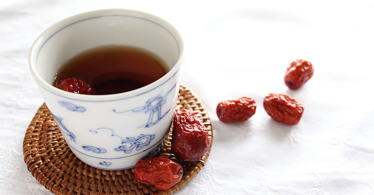 首烏紅棗茶,養腎,穴道按摩