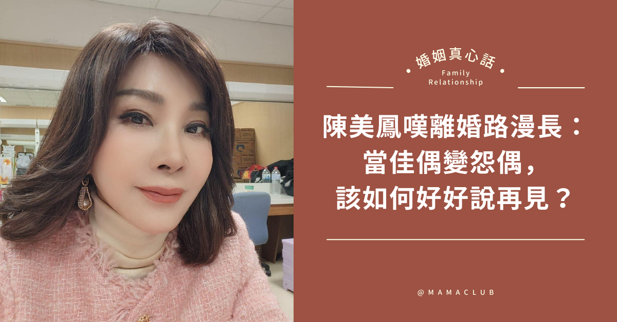陳美鳳,離婚