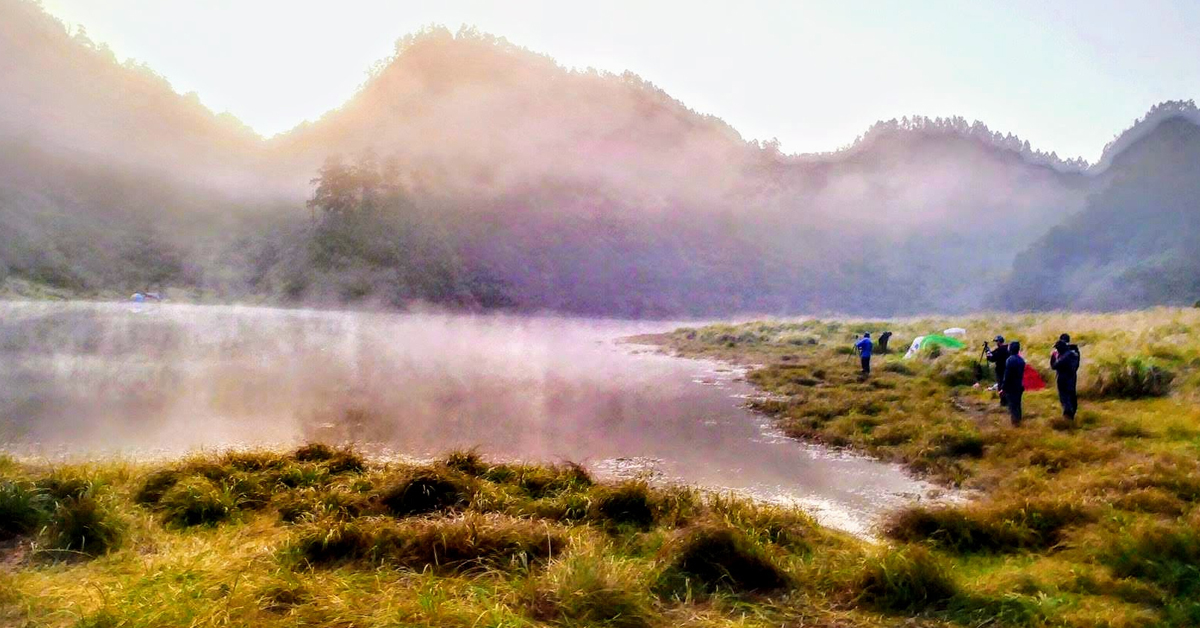 宜蘭,松蘿湖,登山