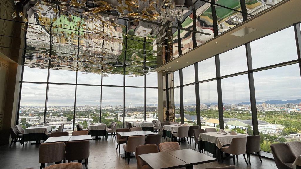浮雲客棧15樓餐廳窗景