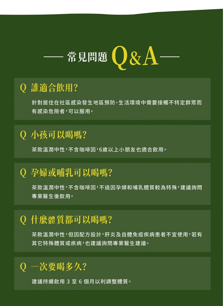 防益茶常見QA